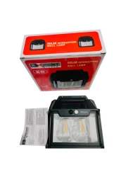 إكسبرت 2 مصباح حائط ليد تفاعلي يعمل بالطاقة الشمسية SL-02 بقوة 800 لومن أسود