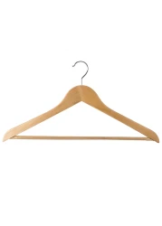 Wenko Beech Coat Hangers (Pack of 8)