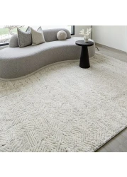 Conrad Sandy 150 x 80 cm Carpet Knot Home Designer Rug for Bedroom Living Dining Room Office Soft Non-slip Area Textile Decor