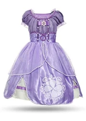 Aiwanto Girl's Dress for Ramadan Festival Dress for Children's(140cm)