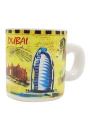 Souvenir Printed Half Mug Small Multicolour