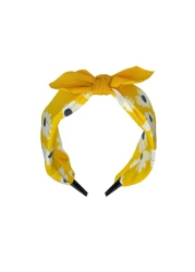 Aiwanto Hair Band for Girl's Yellow Head Band Party Office Cute Hair Clips