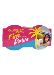 California Scents Fun In Drive Car Scents Pack of 2