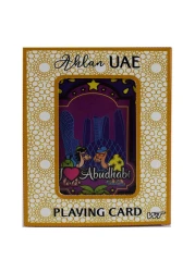 Winds Trading Ahlan UAE Abu Dhabi Playing Cards Multicolour