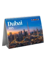 Explorer Dubai 2025 Desk Calendar