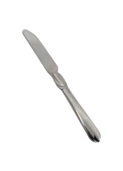 روبي سكين عشاء من الستانلس ستيل -فضي-