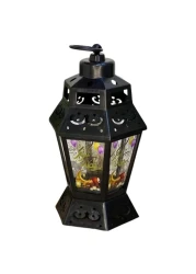 Plastic Decorative LED Lantern AD-32076-P 13x25cm