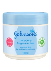 Johnson's Baby Jelly Fragrance Free, skin protection, mild, 100ml