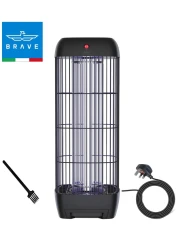 Brave 15W 1800V Electric Mosquito Killer Bug Zapper Indoor &amp; Outdoor UV Lamp Insect Trap Safe &amp; Chemical-Free Quiet &amp; High-Efficiency Wide Coverage Easy to Clean