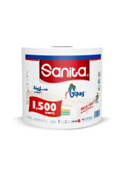 Sanita Gipsy Maxi Tissue Sheets White 1500m 1 Roll