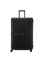 ديلسي باريس سيكيوريتيك ستون حقيبة سفر صلبة بـ 4 عجلات مزدوجة أسود مقاس 82 سم