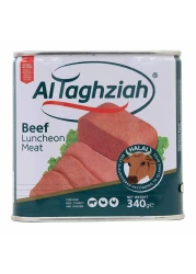 Al Taghziah Beef Luncheon Meat 340g