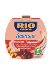 Rio Mare Salatuna Mexico with Red Beans Corn and Peppers, 160g