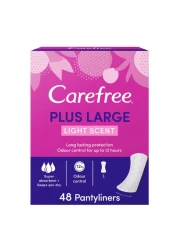 Carefree Plus Large Light Scent Pantyliners 48 Liners