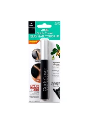 Kiss Quick Cover Jet Black Gray Hair Touch Up Stick 7g
