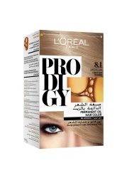L'Oreal Paris Prodigy Ammonia-Free Permanent Oil Hair Colour 8.1 Light Ash Blonde