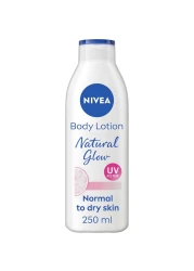 NIVEA Body Lotion, Normal to Dry Skin, Natural Glow, Vitamin C, 250ml