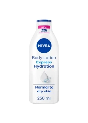 NIVEA Body Lotion, Normal to Dry Skin, Express Hydration, 250ml
