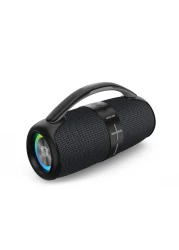 Green Lion Parma Pro Wireless Speaker, RGB Light, IPX6 Waterproof, 4000mAh Battery, 6-7 Hours Playtime, 10m Bluetooth Range, Type-C Charging, Digital Display - Gray
