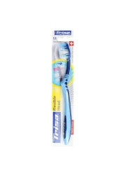 Trisa Flexible Head Medium Toothbrush Blue