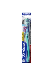 Trisa Flexible Head Hard Toothbrush Green