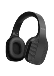 Promate Wireless Bluetooth Headphones, High-Performance Noise Isolation Over-Ear Wired/Wireless Bluetooth v5.1 Headset with Mic, FM Radio, 10H Playtime, TF Card Slot and 3.5mm Jack, Terra