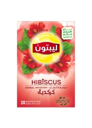 Lipton Hibiscus Herbal Infusion 20 Tea Bags