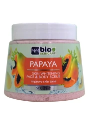 Bio Skincare Skin Whitening With Papaya Face And Body Scrub 500ml