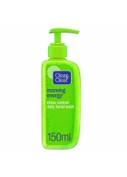 Clean &amp; Clear Daily Face Wash Morning Energy Shine Control 150ml