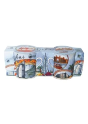 STK Colourful Mugs SMC01 Multicolour 100ml 2 PCS