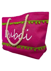 Ajooba Dubai Beach Bag, Assorted Colour