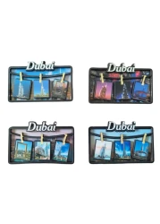 Ahlan UAE MDF Magnet Set Assorted 4 PCS