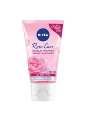 NIVEA Face Wash Micellar Rose Care with Organic Rose All Skin Types 150ml