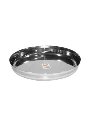 Raj Sada Thali 29cm Silver