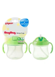 Pigeon Mag Mag Straw Cup 8m Green 200ml