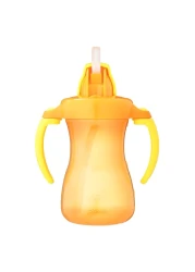 Pigeon Petite Straw Bottle 26151 Orange