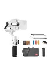 Zhiyun Smooth 5S 3 Axis Mobile Gimbal Phone, White