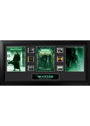 Trend Setters The Matrix Trilogy 20 x 11 FilmCells Trio Framed Wall Art Presentation Featuring Six 6X 35 mm Film Clips Limited Edition Officially Licensed Collectible