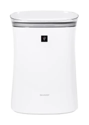 SHARP Air Purifier with Plasmacluster Ion Technology for Medium-Sized Rooms, Bedroom, or Office. Odor and True HEPA Filter for Dust, Smoke, Pollen, &amp; Pet Dander may last up-to 2 years each. FPK50UW.