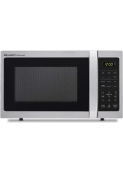 Sharp 34 Liters Solo Microwave, Steel - R-34CT(ST)