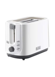 Black+Decker 2 Slice Cool Touch Bread Toaster Et125-B5 White/Grey