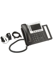 Grandstream GXP2160 6 Line HD VoIP IP Gigabit Landline Phone 24 Side Keys BT PoE Color LCD