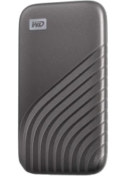 Western Digital 1TB My Passport SSD External Portable Drive, Gray, Up to 1050 MB/s - WDBAGF0010BGY-WESN