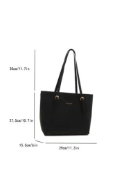 Large Capacity Bag For Women s Autumn And Winter Versatile 2024 New Simple Shoulder Bag College Student Class Bag Commuting Tote Bag