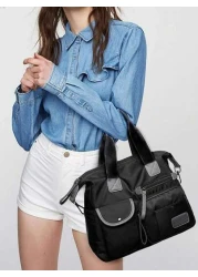Women Shoulder Bag Nylon Handbags Waterproof Crossbody Bag Large Capacity Multifunctional Tote Trave
