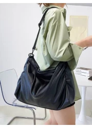 Lightweight Business Casual Minimalist Shoulder Tote Bag For Teen Girls Women College Students Rookies White Collar Workers Perfect For Office College Work Business Commute Outdoors Travel Outings Fas