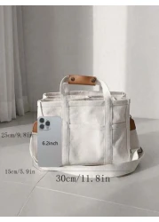 New Large Capacity Multi Compartment Women s Tote Bag Fashionable Simple And Versatile Handbag Niche Design Portable And Adjustable Shoulder Strap Mommy Shoulder Crossbody Bag Suitable For Commuting G