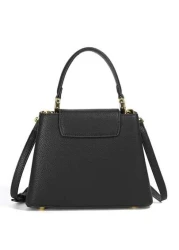 The New Fashion Classic Large Capacity Solid Color Pu Waterproof Fabric Double Handle Shoulder Bag Quilted Embroidery Thread Design Tote Bag Is Suitable For Traveling Shopping And Commuting Best Mothe