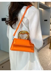 CONTAINEVERY Y2K steampunk Funky Gothic Style spooky styleMinimalist Flip Cover Fashionable Pu Square BagPerfect for Outdoors Perfect for Party Prom Dinner Wedding Shopping Holiday Beach Vacation