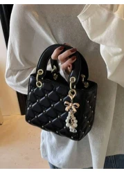 Fashionable New Women s Handbag Solid Color Minimalist PU Square Bag Elegant Vibe Suitable For Dates Shopping Versatile And Exquisite